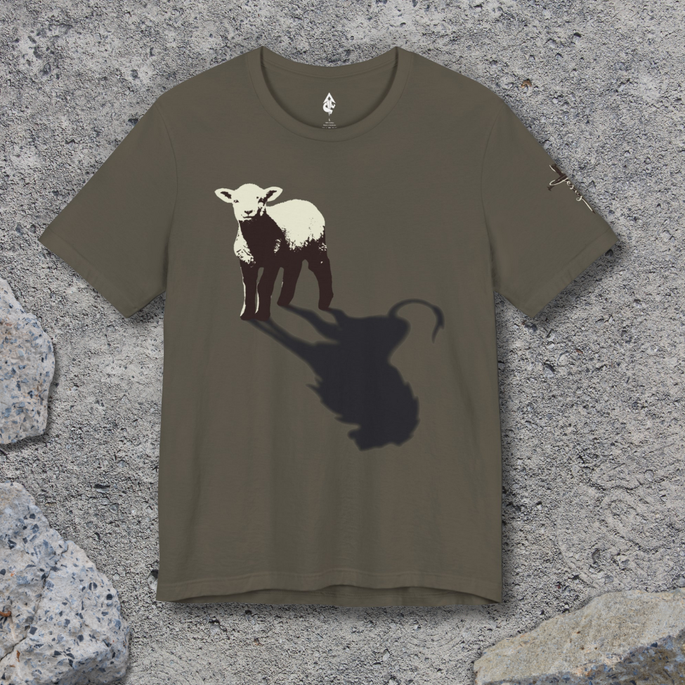 The Lamb Shall Overcome T-shirt