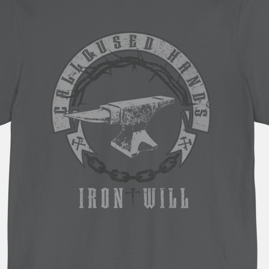 Calloused Hands_Anvil_Grey T-shirt