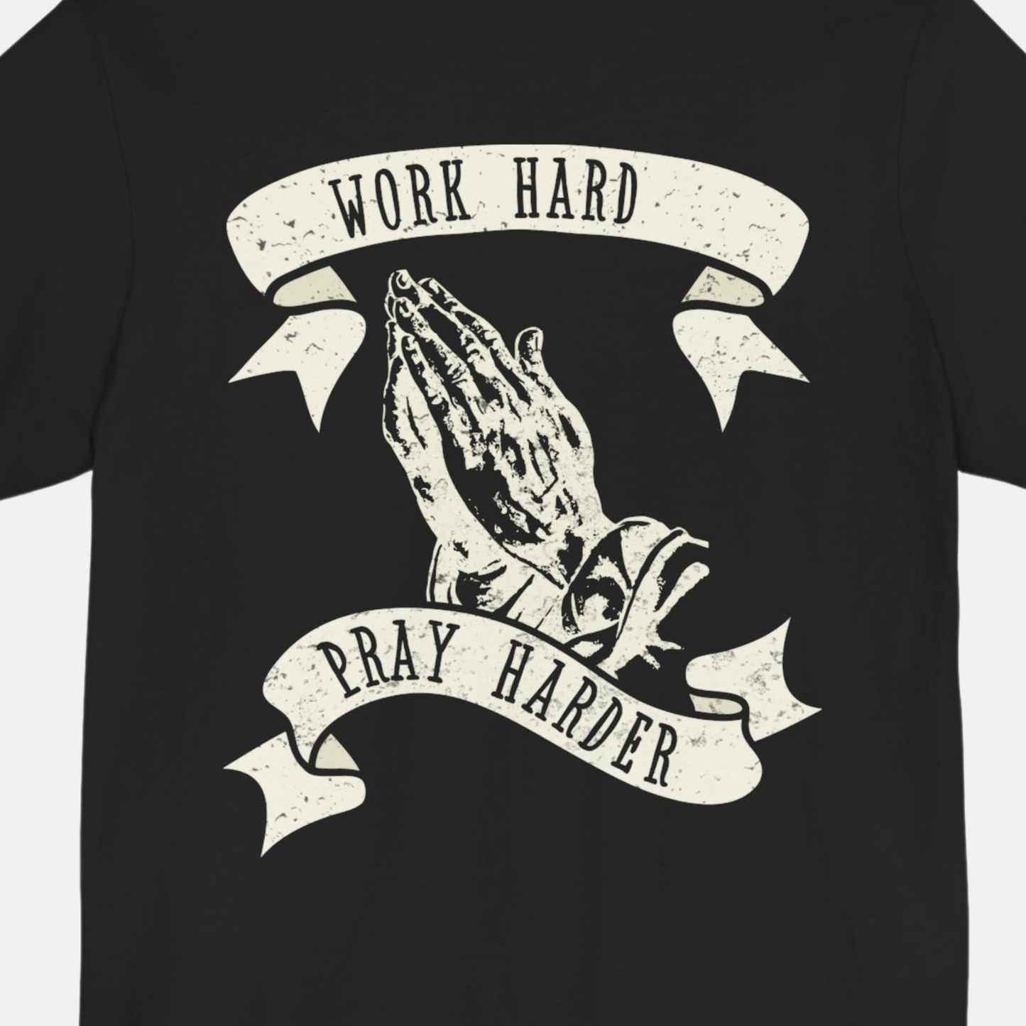 Praying Hands (B&W) T-shirt