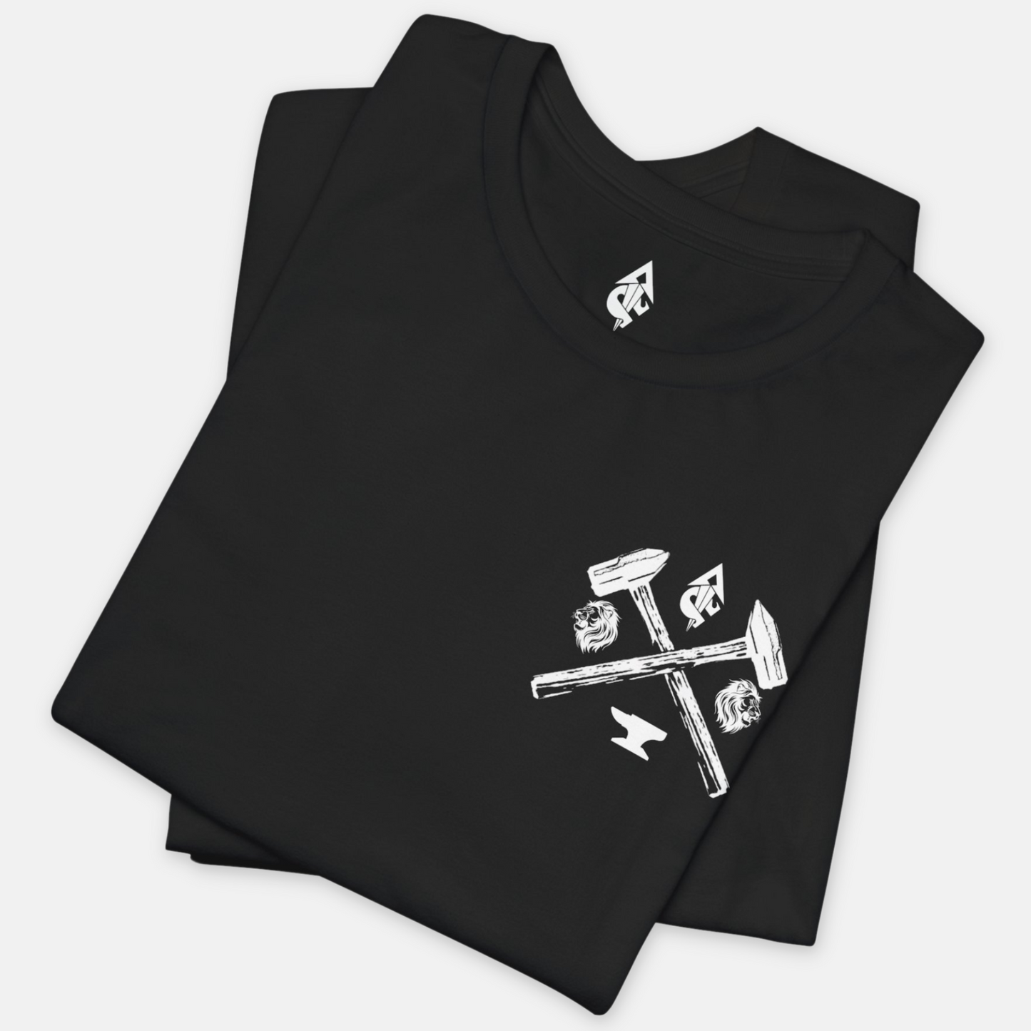Calloused Hands Hammer Cross T-shirt