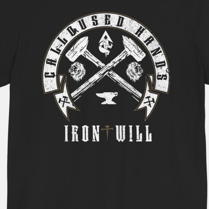 Calloused Hands Hammer Cross T-shirt