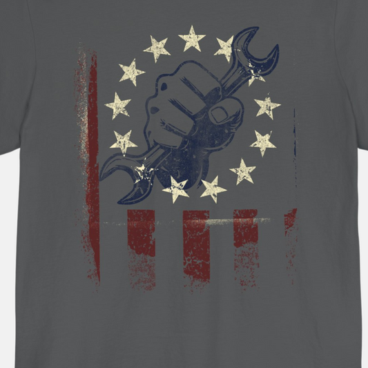 Wrench and Fist Mechanic T-shirt