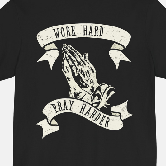 Praying Hands (B&W) T-shirt
