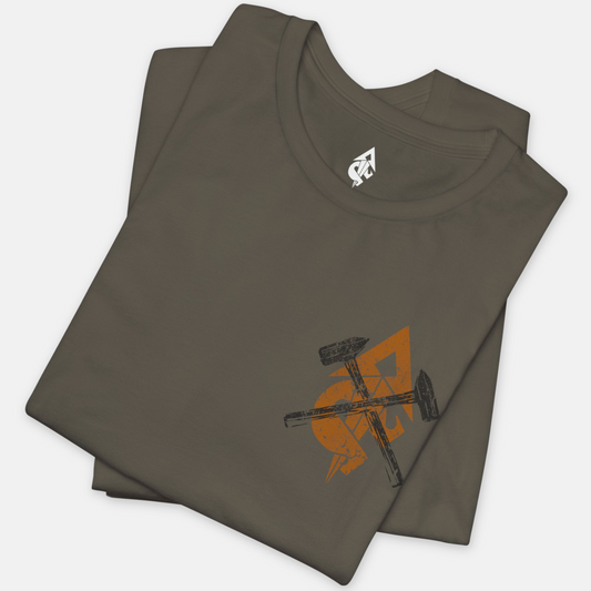 Work Hard Pray Harder_Hammer Cross T-shirt
