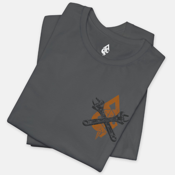 Work Hard Pray Harder_ Wrench Cross T-shirt